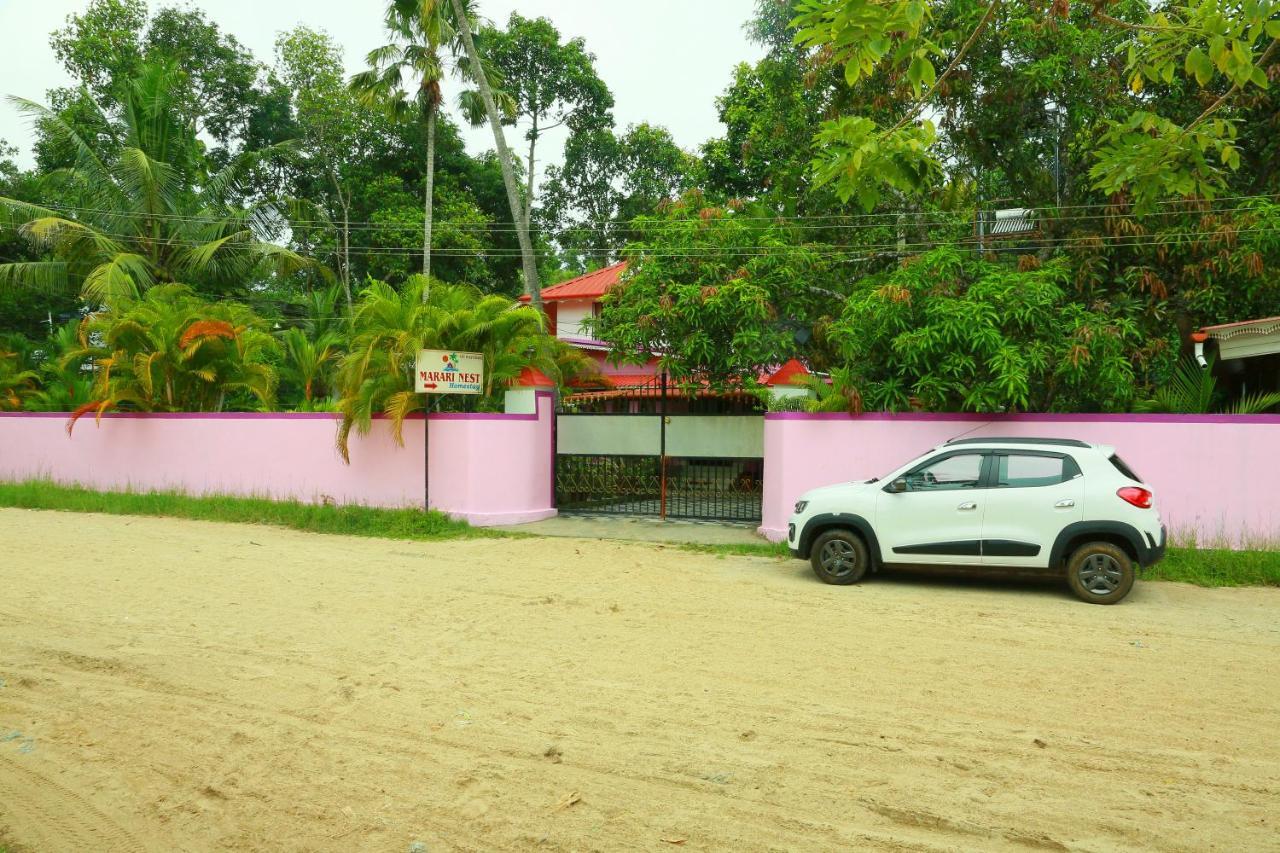 מאראריקולם Marari Nest Beach Homestay מראה חיצוני תמונה